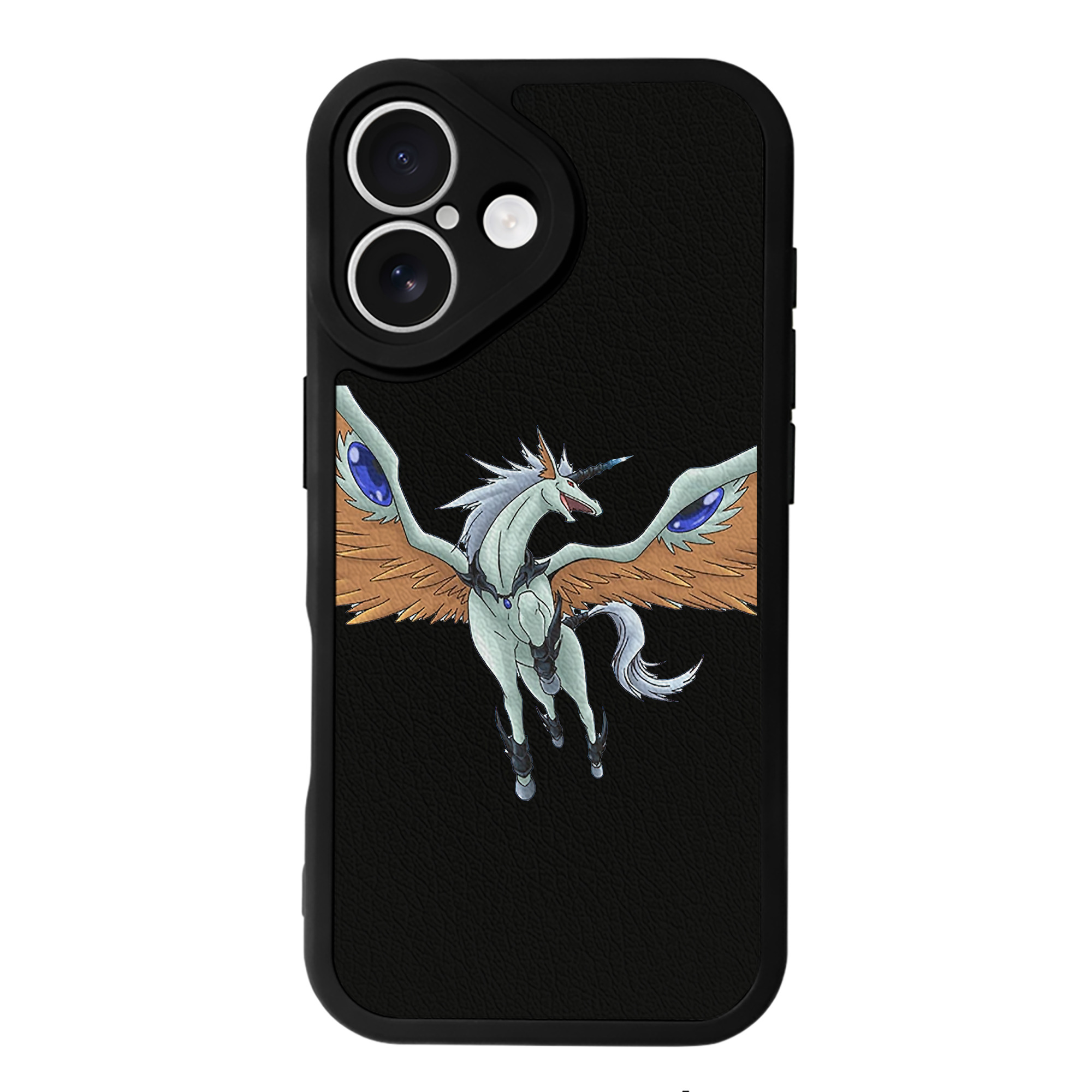 （画像用） 遊☆戯☆王 Yu-Gi-Oh! 【iPhone 16シリーズ対応】シリコンスマホケース（レザー調） 材質：シリコン